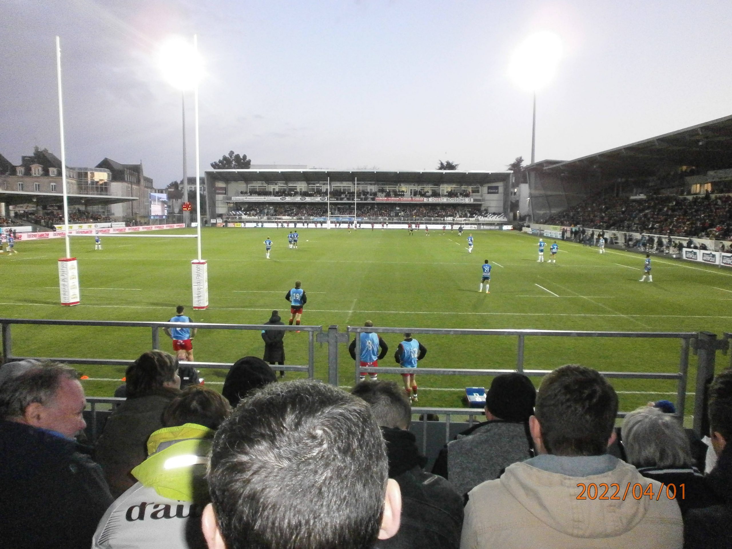 SOIREE RUGBY A LA RABINE LE 1ER AVRIL2022
